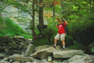 Me and my muffin-top made it!