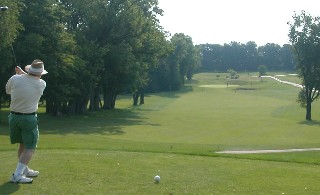 Dad's First Tee Shot