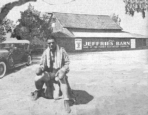 Jeffries old red barn in Burbank, CA.