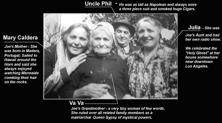 Some of Joe's family members...