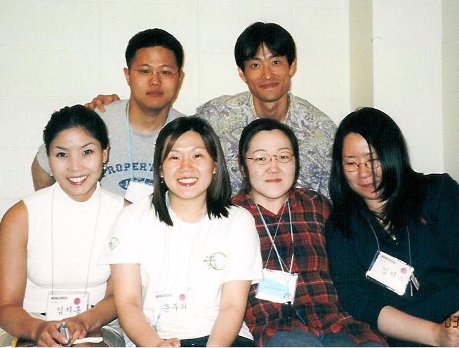Top:SungHoon, YouRock&nbsp; bottom:JiHong, Me, JeoungMi, and JiEun