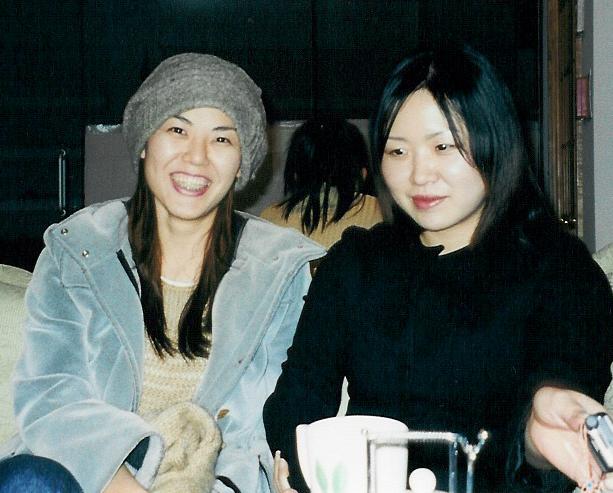 KyuJin and EunGyung at SOHO Cafe