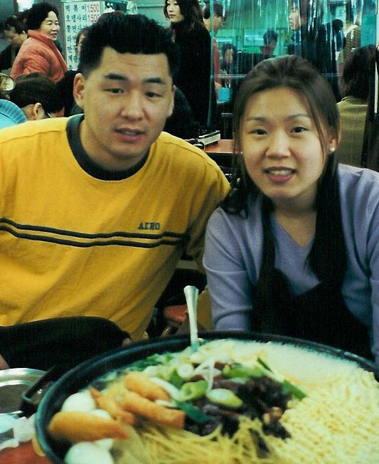 My brother Chibogi and Me at SinDangDong DukBokgi house