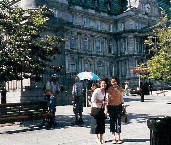 Me and Jihae in Montreal