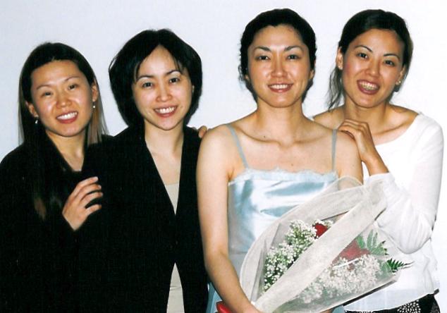 Me,Jihae,EunHae,Kyu at EHunni's Graduation Recital