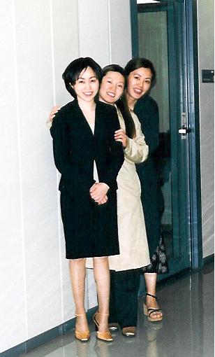 Jihae,Me,and Kyu at EHunni's Graduation Recital