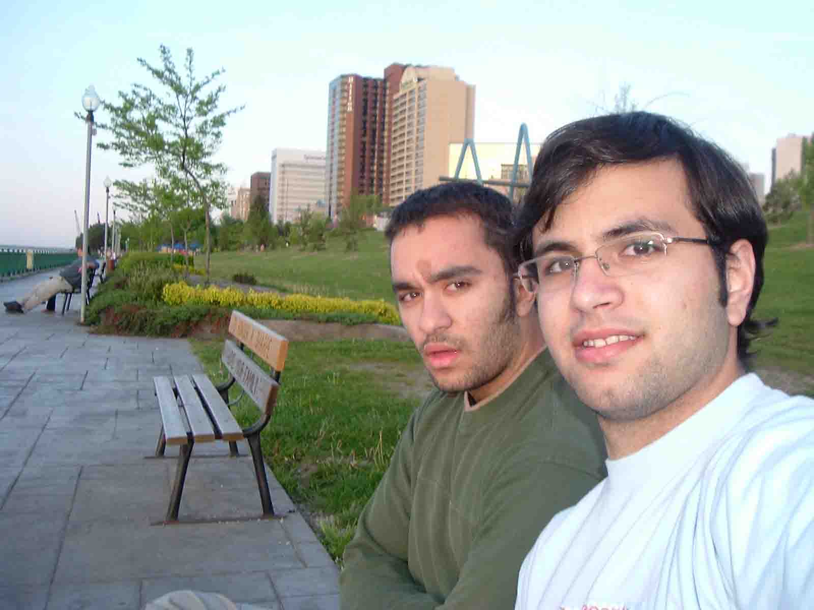 Me and My cousin George Hayek