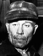 Ed Gein - 2 Known Victims (Estimates Range up to 15+) - Died due to Respiratory and Heart Failure in 1984 in a Mental Institution