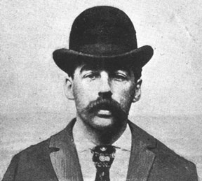 H.H. Holmes - 27 Known Victims (Estimates range between 50 - 200+) Executed in 1896 by Hanging