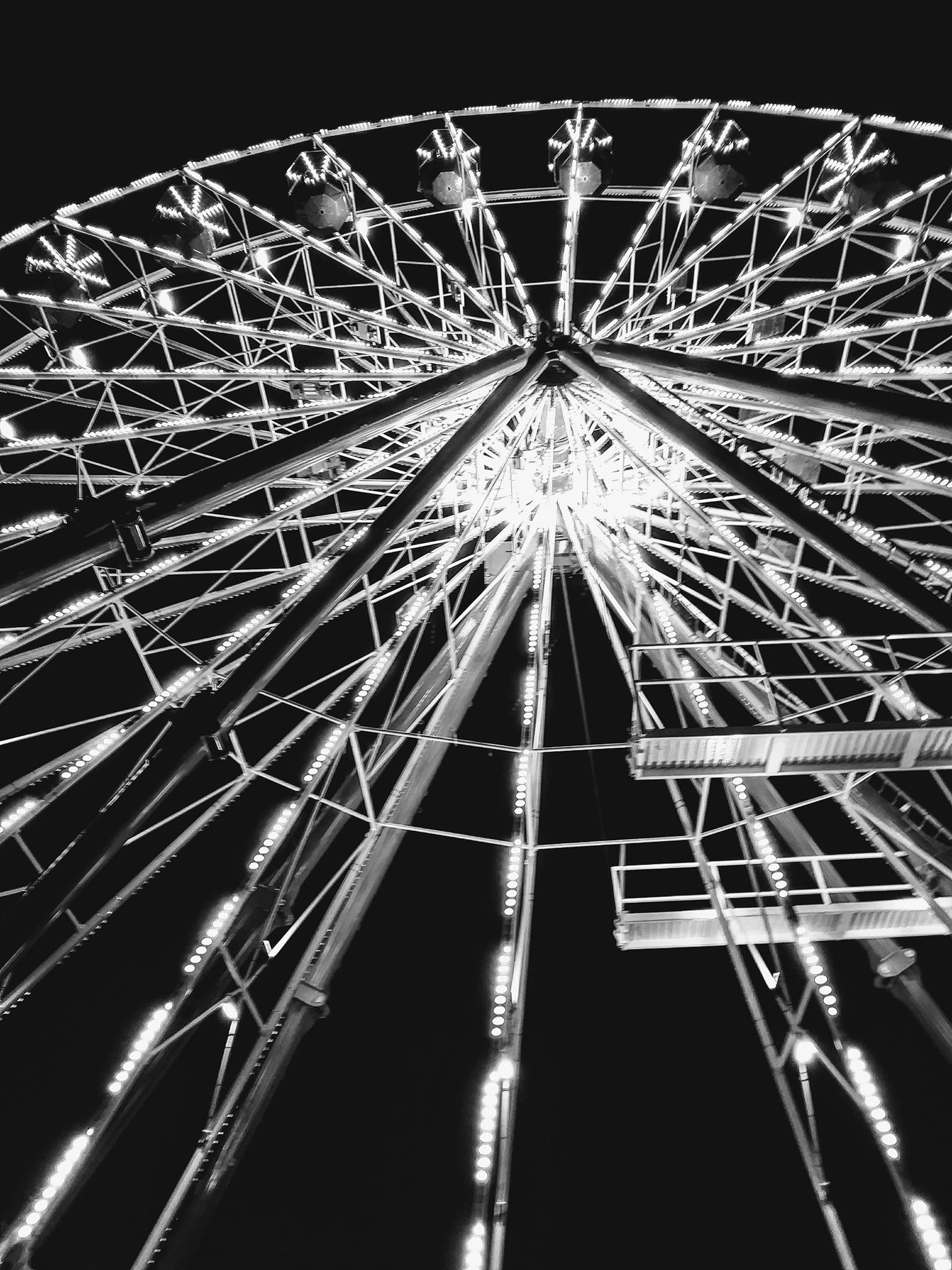 Ferris Wheel at Night
