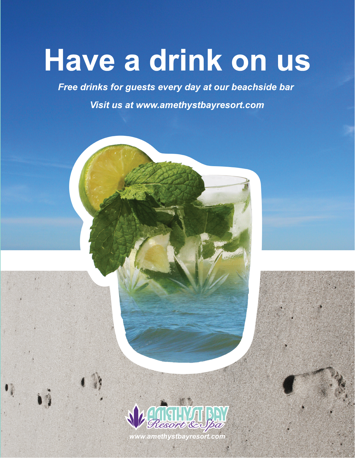 Amethyst Bay Poster Summer 2018