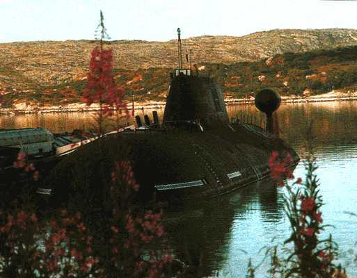 Akula Class submarine. Project 971.