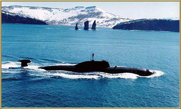 Akula Class submarine. Project 971.