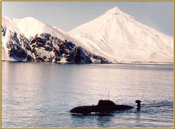 Akula Class submarine. Project 971.