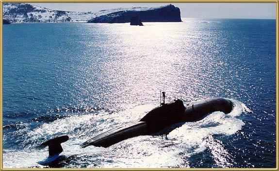 Akula Class submarine. Project 971.