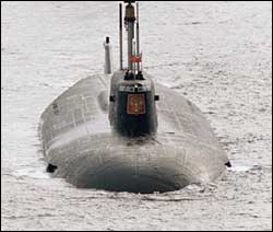 K-141 Kursk's Earlier Tour of the Medditeranean (?)