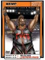 Shown is the special edition card of SLIM JENKINS card released before the untimely death of Jamie B Wilson