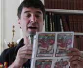 Tom Filsinger with the Road Warrior Cards