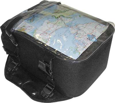 Ortlieb Waterproof Tank Bag, Magnetic base & Map Pouch