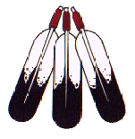 Click the Three Feathers to return to Dreams of Thunder...and Wado for visiting us at The Guardians site