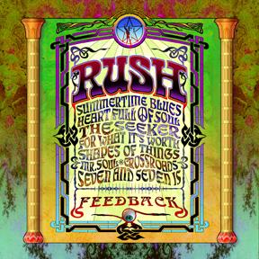 Rush' Feedback album cover