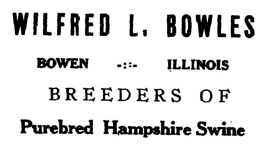Wilfred Bowles