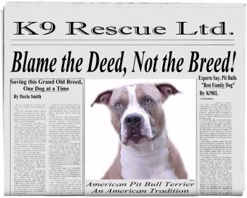 Blame the Deed, Not the Breed