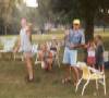 Picnic: Aaron & Kurt launching water balloons (sorry it's blurry, I had to duck) ~9-6-98