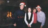 Fireside Xmas: Rob, Angela 12-6-98