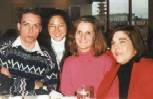 Old St Pat's Dim Sum @ Phoenix, Chinatown: Dan, ?, Michell, Mary 2-1-98