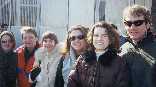 South Side irish Parade; Angela, Kevin, Mary, Diane, Angela, Rob 3-11-2001
