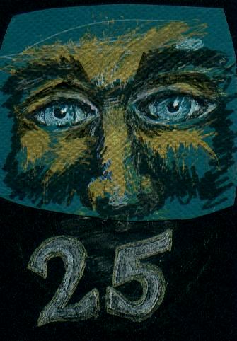 COVER PAGE/ gold pen, gel pen, marker, collage