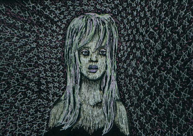 POPSTAR/ gel pen, marker