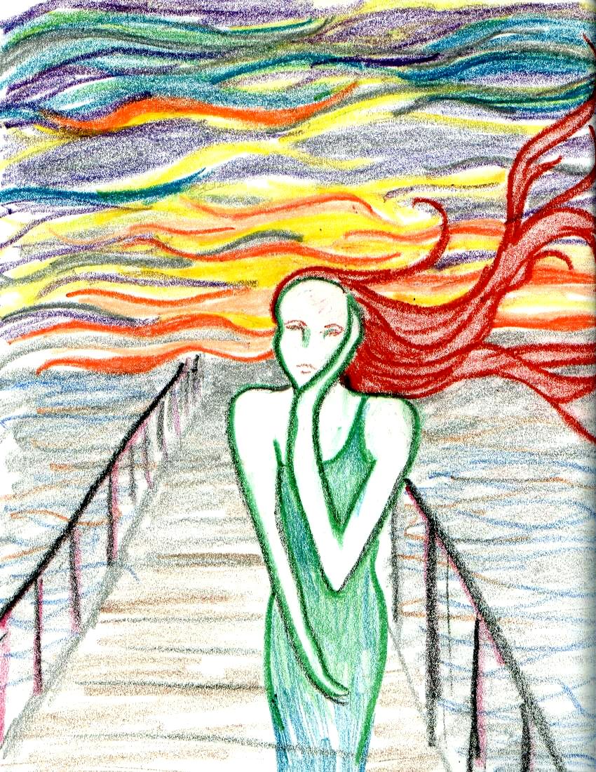 THE SIGH/ crayon