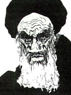 Khomeni, murderer of thousands of people