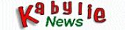 La page d'accueil de Kabylie news