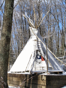 And it stood through the winter, too.