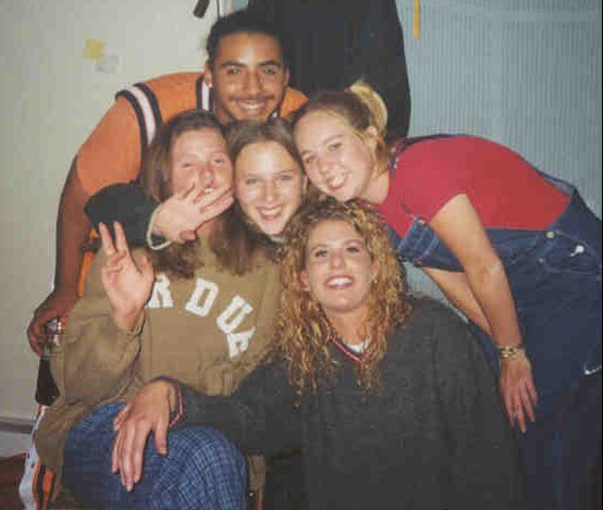 One of the first nights in our apt.