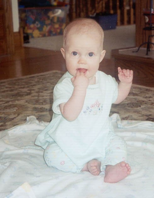 What a big girl!