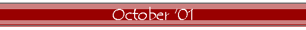 October '01