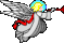 Angel with trumpet