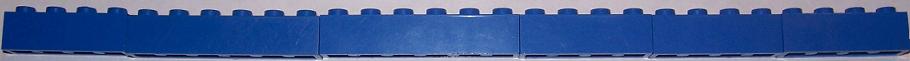 Long blue lego brick