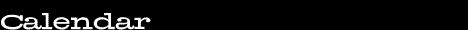 Calendar