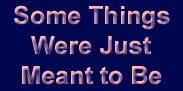 Some Things Were Just Meant to Be