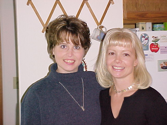 Stephanie & Kim.&nbsp; Aren't they cute?