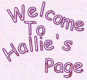 Hallie's Page