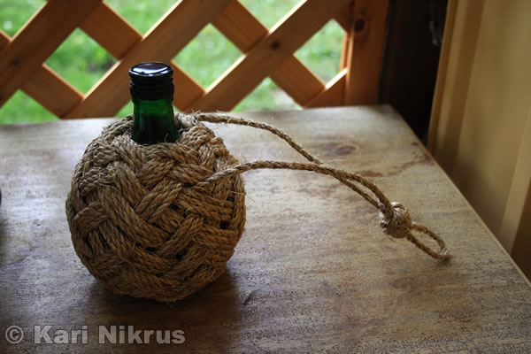 covered bottle