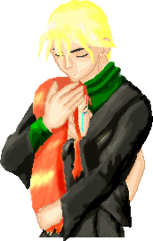 Draco is copyright of J.K. Rolwing for Harry Potter. Auron likes him..lol