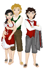 "What I am trying to say is; Kalista, we love each other and I think that when two hobbits love each other they should," Sancho paused as a lump grew in his throat. After a moment of composing himself, he decided to speak and get everything over with. "Kalista; marry me. Be my wife."