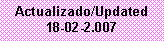 Cuadro de texto: Actualizado/Updated18-02-2.007